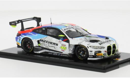 Diecast model cars Bmw M4 gt3 24h Spa 2024 Team WRT #46 1/43 Spark