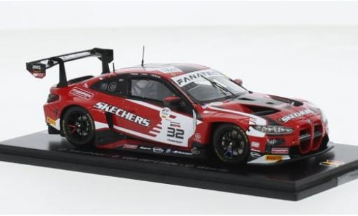 Diecast model cars Bmw M4 gt3 No.32 Team WRT 24h Spa 2023 1/43 Spark
