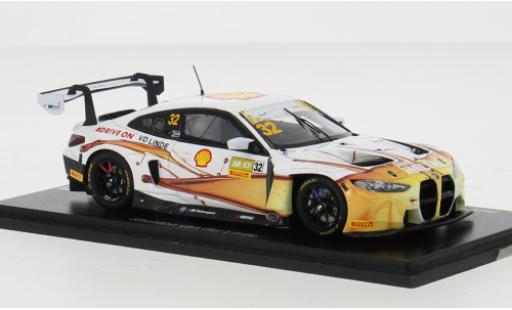 Diecast model cars Bmw M4 gt3 No.32 Team WRT Fia GT World Cup Macau 2023 1/43 Spark