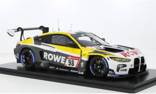 Diecast model cars Bmw M4 gt3 No.98 ROWE Racing 24h N&Atilde;&frac14;rburgring 2023 1/18 Spark