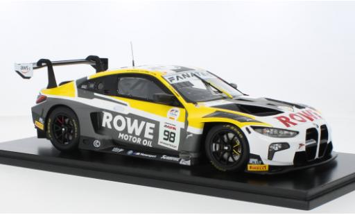 Diecast model cars Bmw M4 gt3 No.98 ROWE Racing 24h Spa 2023 1/18 Spark