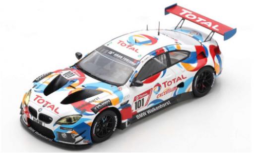 Diecast model cars Bmw M6 GT3 No.101 Walkenhorst Motorsports Total 24h N&Atilde;&frac14;rburgring 2020 C.Krognes/D.Pittard/M.Jensen/J.Pepper 1/43 Spark