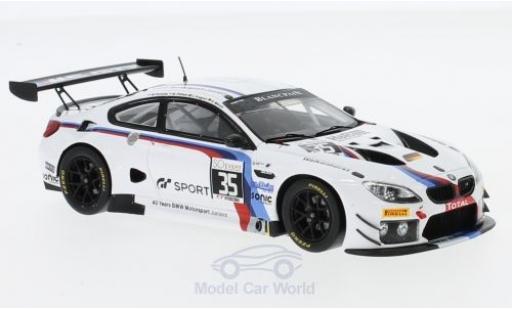 Diecast model cars Bmw M6 GT3 No.35 Walkenhorst Motorsport 24h Spa 2017 M.Palttala/C.Krognes/N.Menzel/M.Henkola 1/43 Spark