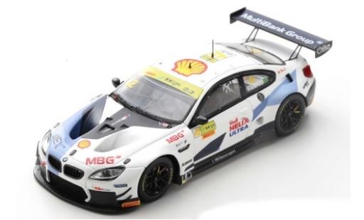Diecast model cars Bmw M6 GT3 No.42 Team Schnitzer Fia GT World Cup Macau 2019 A.Farfus 1/43 Spark