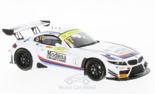 Diecast model cars Bmw Z4 GT3 No.17 Modena Engineering Macau GT Cup 2016 R.Capo 1/43 Spark