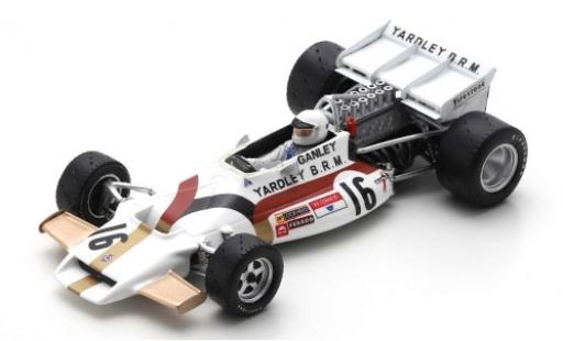 Diecast model cars Brm P160 1971 BRM No.16 Yardley B.R.M. formula 1 GP USA H.Ganley 1/43 Spark