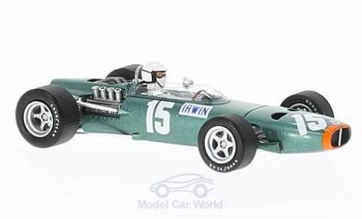 Diecast model cars Brm P261 1967 No.15 formula 1 GP Gro&Atilde;�britannien C.Irwin 1/43 Spark