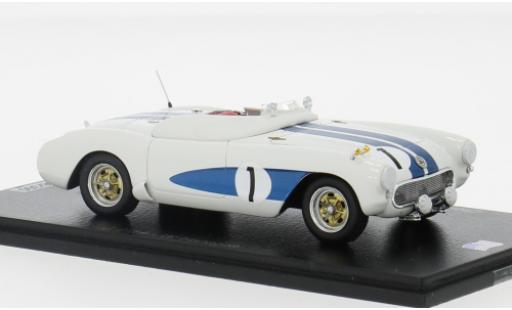 Diecast model cars Chevrolet Corvette course (C1) No.1 12h Sebring 1956 1/43 Spark