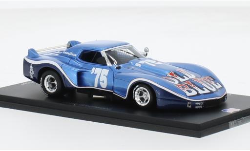 Diecast model cars Chevrolet Corvette course (C3) Greenwood No.75 IMSA Road America 1975 1/43 Spark