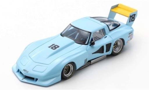 Diecast model cars Chevrolet Corvette course C3 No.18 Road Atlanta 1978 J.Paul 1/43 Spark