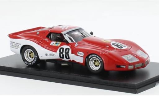 Diecast model cars Chevrolet Corvette course (C3) No.88 24h Le Mans 1980 1/43 Spark