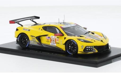 Diecast model cars Chevrolet Corvette Racing (.R) C8.R No.33 24h Le Mans 2023 1/43 Spark