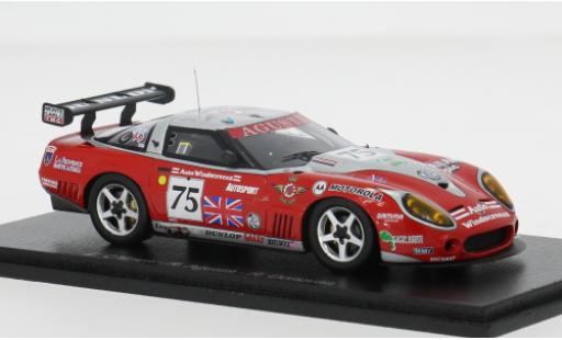 Diecast model cars Chevrolet Corvette course Callaway 24h Le Mans 1995 #75 1/43 Spark