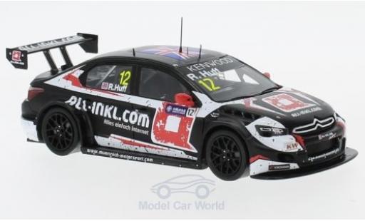 Diecast model cars Citroen C-Elys&eacute;e Elysee - No.12 Team All-Inkl.com M&Atilde;&frac14;nnich Motorsport WT Macau Guia Race 2017 R.Huff 1/43 Spark