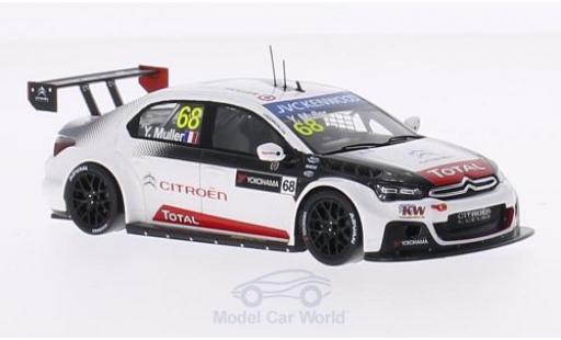 Diecast model cars Citroen C-Elys&eacute;e Elysee - WT No.68 Racing WT Marokko 2015 Y.Muller 1/43 Spark