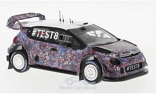 Diecast model cars Citroen C3 WRC 2017 Test Car 1/43 Spark