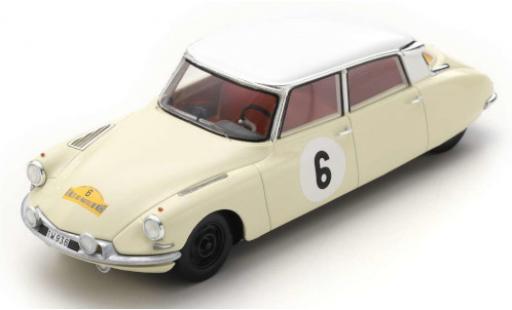 Diecast model cars Citroen DS course 19 No.6 Rally des Routes du Nord 1963 L.Bianchi/P.Ickx 1/43 Spark