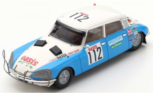 Diecast model cars Citroen DS course 23 No.112 Oasis Rally Paris Dakar 1980 C.Delles/J-P.Lamy/A.Biron 1/43 Spark