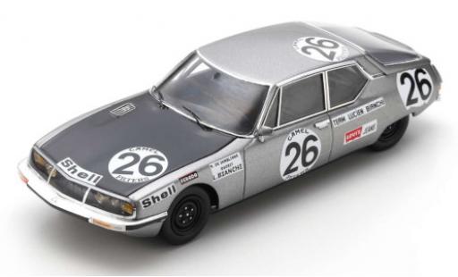 Diecast model cars Citroen SM Proto Michelin No.26 Team Lucien Bianchi 24h Spa 1971 R.de Jamblinne/Bagrit 1/43 Spark