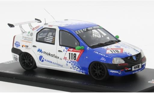 Diecast model cars Dacia Logan course No.118 Team SwiftWing.de 24h N&Atilde;&frac14;rburgring 2022 1/43 Spark