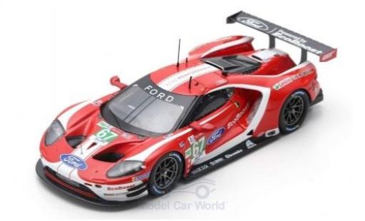 Diecast model cars Ford GT GTE No.67 Chip Ganassi Team UK 24h Le Mans 2019 A.Priaulx/H.Tincknell/J. Bomarito 1/43 Spark