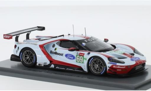 Diecast model cars Ford GT GTE No.69 Chip Ganassi Team USA 24h Le Mans 2019 R.Briscoe/R.Westbrook/S.Dixon 1/43 Spark