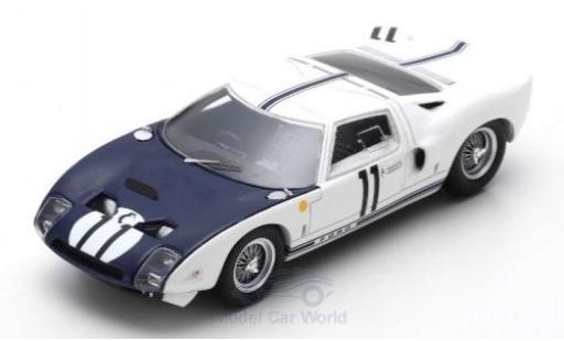 Diecast model cars Ford GT GT 1964 RHD No.11 24h Le Mans R.Ginther/M.Gregory 1/43 Spark