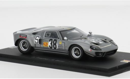Diecast model cars Ford GT40 Mk I 1000km Spa 1968 #38 1/43 Spark