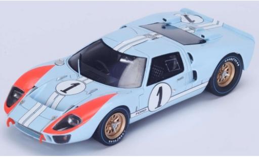 Diecast model cars Ford GT40 Mk II MkII No.1 24h Le Mans 1966 K.Miles/D.Hulme 1/18 Spark
