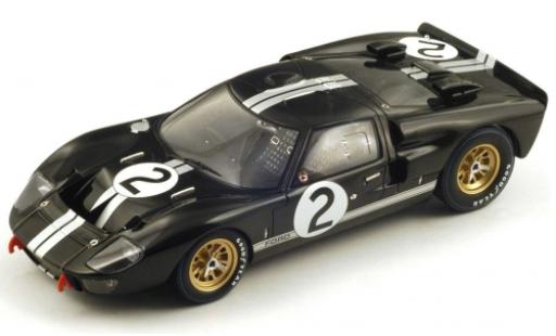Diecast model cars Ford GT40 Mk II MkII No.2 24h Le Mans 1966 B.McLaren/C.Amon 1/18 Spark