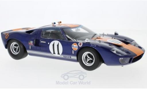 Diecast model cars Ford GT40 Mk I No.11 24h Daytona 1967 J.Ickx/D.Thompson 1/18 Spark