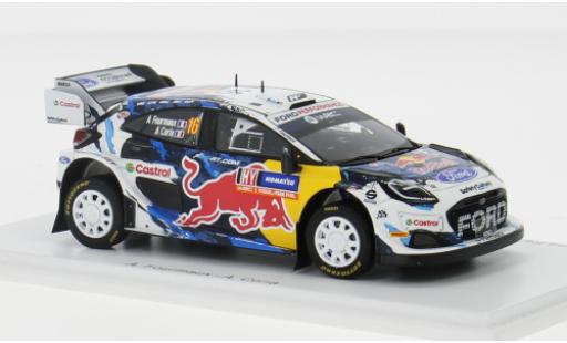 Diecast model cars Ford Puma Rally1 No.16 M-Sport World Rally Team Red Bull Rally WM Rally Sweden 2024 1/43 Spark