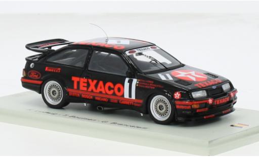 Diecast model cars Ford Sierra RS 500 Cosworth No.1 Texaco 24h Spa 1988 1/43 Spark