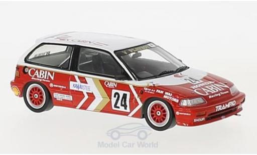 Diecast model cars Honda Civic Course EF3 RHD No.24 Macau Guia Race 1989 M.Miyoshi 1/43 Spark