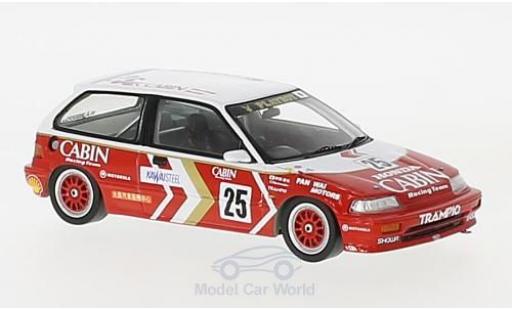 Diecast model cars Honda Civic Course EF3 RHD No.25 Macau Guia Race 1989 Y.Muramatsu 1/43 Spark
