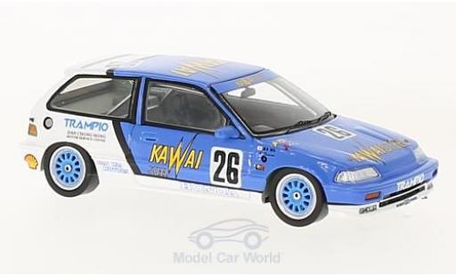 Diecast model cars Honda Civic Course EF3 RHD No.26 Kawaisteel Macau Guia Race 1989 K.Shimizu 1/43 Spark