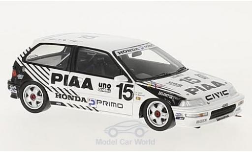 Diecast model cars Honda Civic Course EF9 RHD No.15 PIAA JTC 500km Suzuka 1990 A.Nakaya/K.Sato 1/43 Spark