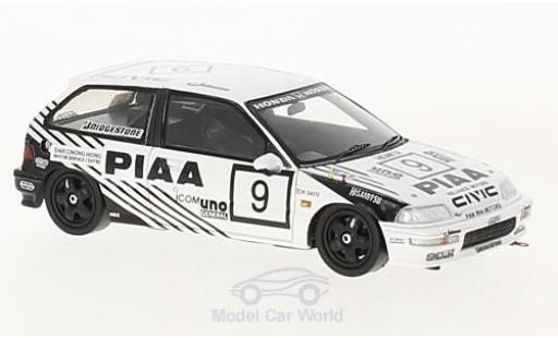 Diecast model cars Honda Civic Course EF9 RHD No.9 PIAA Macau Guia Race 1990 K.Sato 1/43 Spark