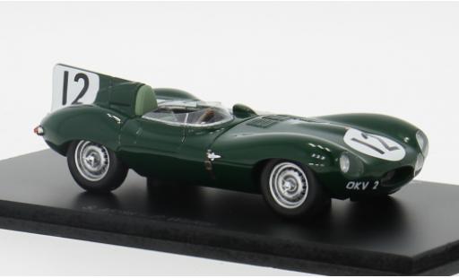Diecast model cars Jaguar D-Type Course RHD No.12 24h Le Mans 1954 1/43 Spark