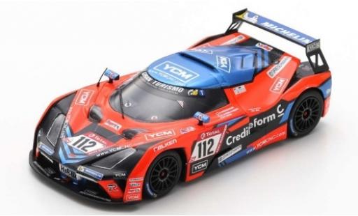 Diecast model cars KTM X-Bow GT4 KTM X-Bow No.112 Teichmann Racing GmbH 24h N&Atilde;&frac14;rburgring 2019 C.Bj&Atilde;&para;rn-Hansen/C.Dupr&Atilde;&copy;/G.Griesemann/R.Vatne 1/43 Spark