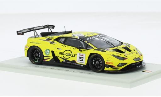Diecast model cars Lamborghini Huracan GT3 EVO 2 2 No.19 Iron Lynx 24h Spa 2023 1/43 Spark