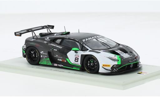 Diecast model cars Lamborghini Huracan GT3 EVO 2 2 No.8 AGS Events 24h Spa 2023 1/43 Spark