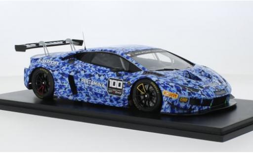Diecast model cars Lamborghini Huracan GT3 Evo No.100 Squadra Corse 2018 1/18 Spark