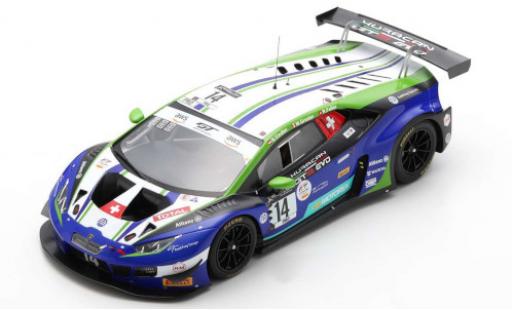 Diecast model cars Lamborghini Huracan GT3 Evo No.14 Emil Frey Racing 24h Spa 2020 N.Siedler/M.Grenier/R.Feller 1/18 Spark