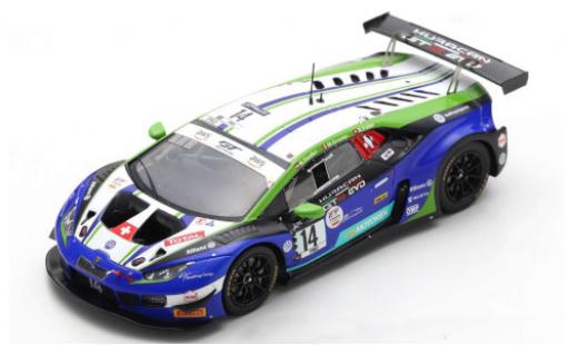 Diecast model cars Lamborghini Huracan GT3 Evo No.14 Emil Frey Racing GT World Challenge 24h Spa 2020 N.Siedler/M.Grenier/R.Feller 1/43 Spark