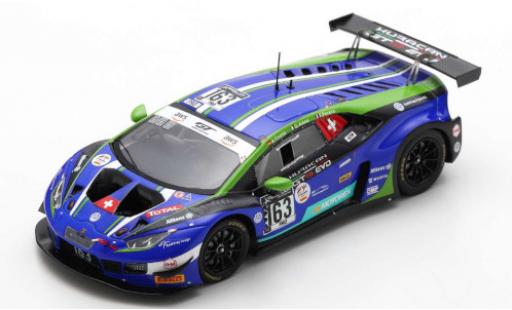 Diecast model cars Lamborghini Huracan GT3 Evo No.163 Emil Frey Racing GT World Challenge 24h Spa 2020 A.Costa/G.Altoe/F.Perera 1/43 Spark