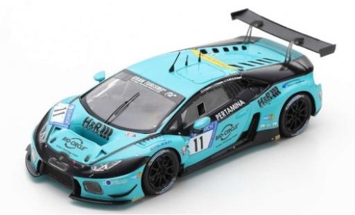 Diecast model cars Lamborghini Huracan GT3 No.11 Konrad Motorsport H&R 24h N&Atilde;&frac14;rburgring 2017 M.Mapelli/H.Still/C.Engelhart/D.Farnbacher 1/43 Spark