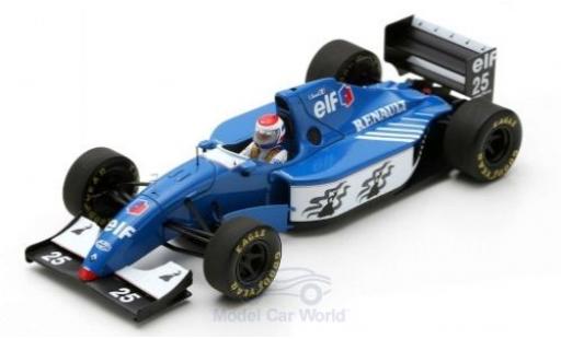 Diecast model cars Ligier JS3 Base 9B No.25 formula 1 GP Germany 1994 E.Bernard 1/43 Spark