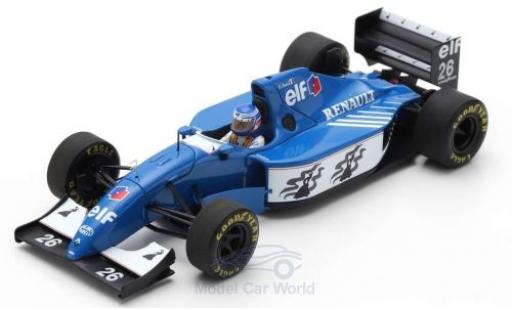 Diecast model cars Ligier JS3 Base 9B No.26 formula 1 GP Germany 1994 O.Panis 1/43 Spark