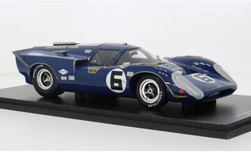 Diecast model cars Lola T70 1969 Mk3 RHD No.6 24h Daytona 1/18 Spark